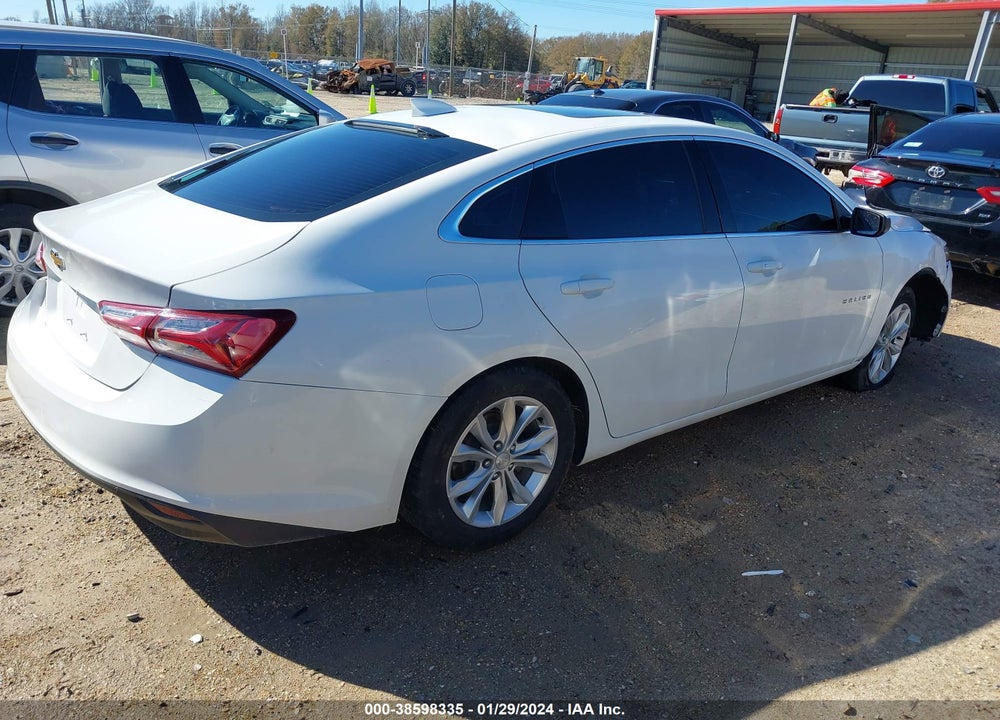 2020 CHEVROLET MALIBU FWD LT VIN: 1G1ZD5ST8LF009152