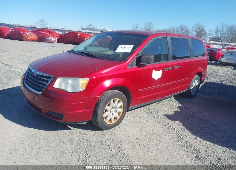 2008 CHRYSLER TOWN & COUNTRY LX VIN: 2A8HR44H88R600386