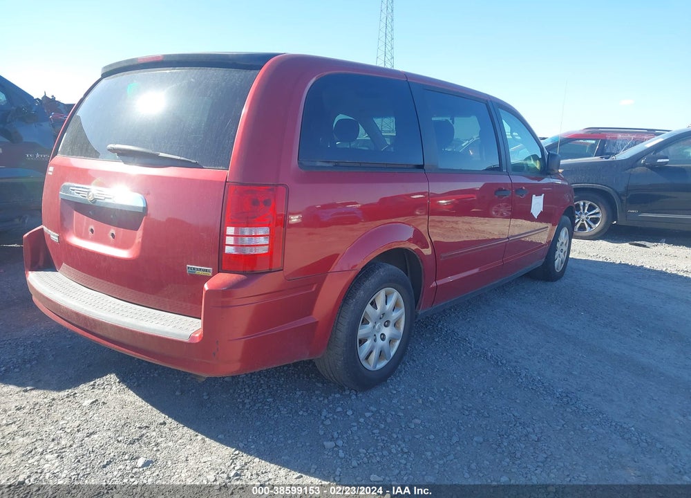 2008 CHRYSLER TOWN & COUNTRY LX VIN: 2A8HR44H88R600386