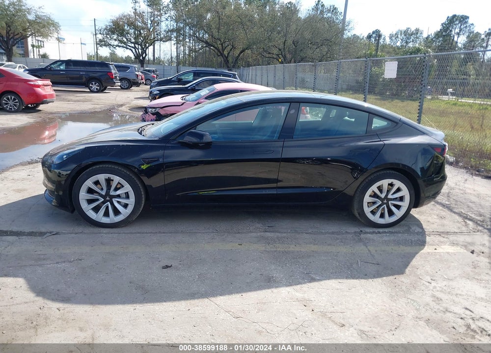 2023 TESLA MODEL 3 REAR-WHEEL DRIVE VIN: 5YJ3E1EA4PF438571