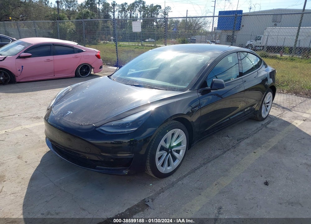 2023 TESLA MODEL 3 REAR-WHEEL DRIVE VIN: 5YJ3E1EA4PF438571