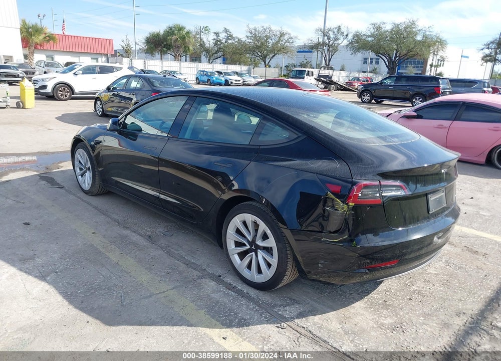 2023 TESLA MODEL 3 REAR-WHEEL DRIVE VIN: 5YJ3E1EA4PF438571