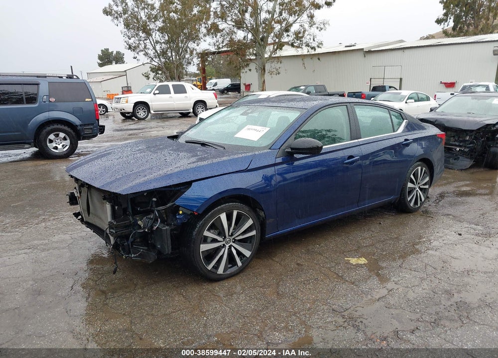 2022 NISSAN ALTIMA SR FWD VIN: 1N4BL4CV8NN382910