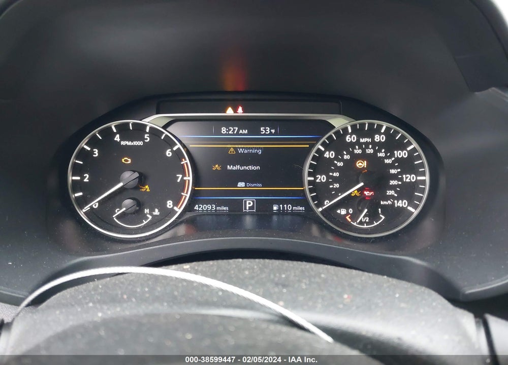 2022 NISSAN ALTIMA SR FWD VIN: 1N4BL4CV8NN382910