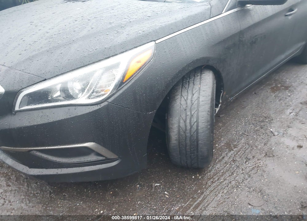 2016 HYUNDAI SONATA SE VIN: 5NPE24AFXGH306792