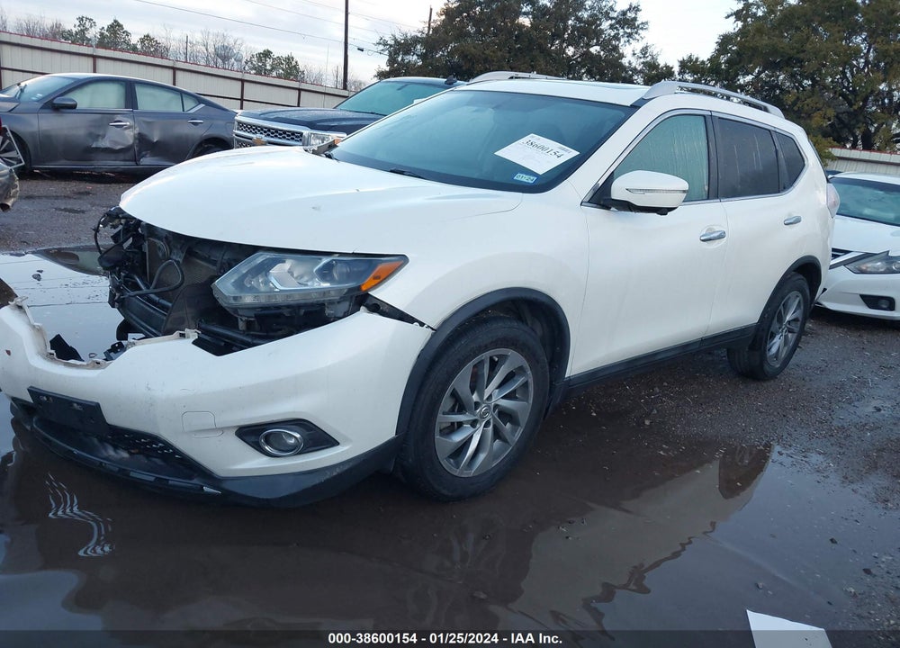 2015 NISSAN ROGUE SL VIN: 5N1AT2MT9FC812220