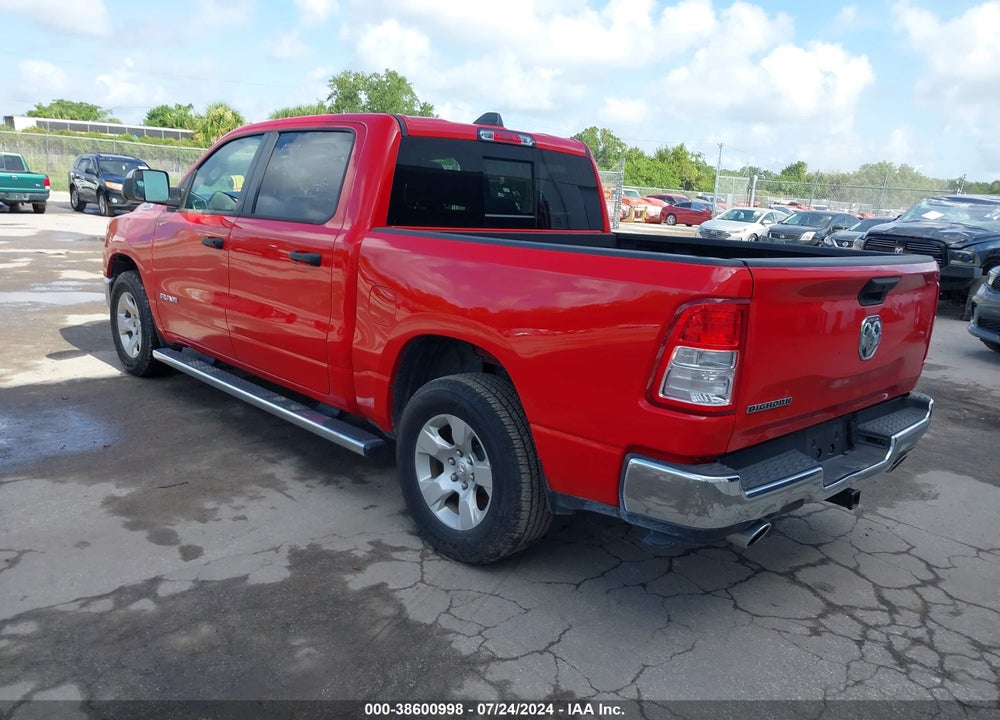 2023 RAM 1500 BIG HORN 4X2 5'7 BOX VIN: 1C6RREFT7PN614429