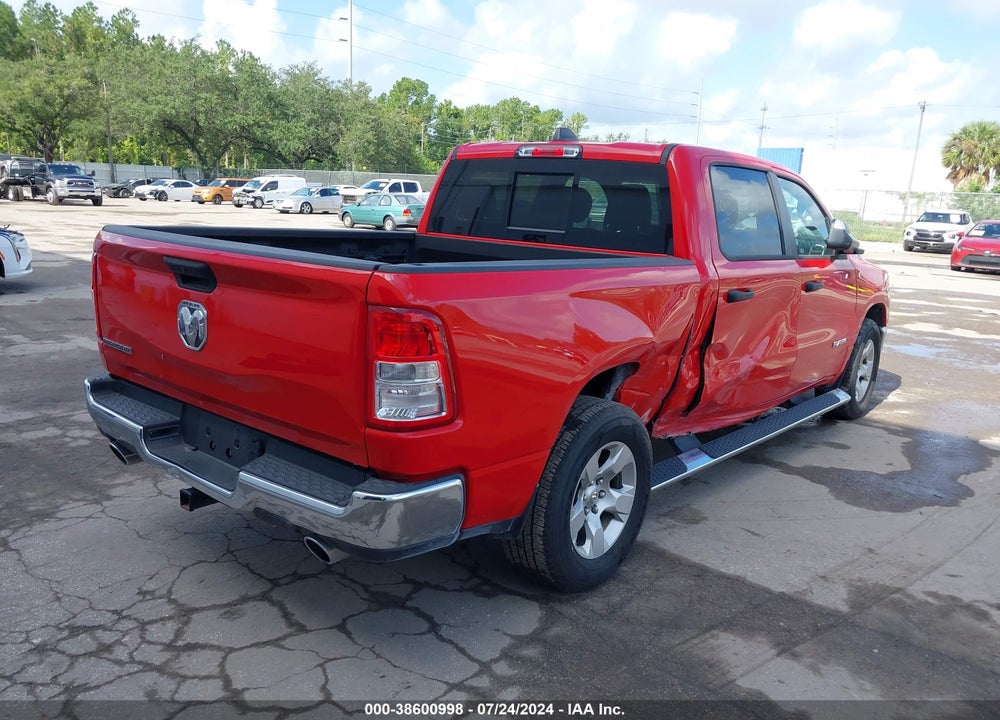 2023 RAM 1500 BIG HORN 4X2 5'7 BOX VIN: 1C6RREFT7PN614429