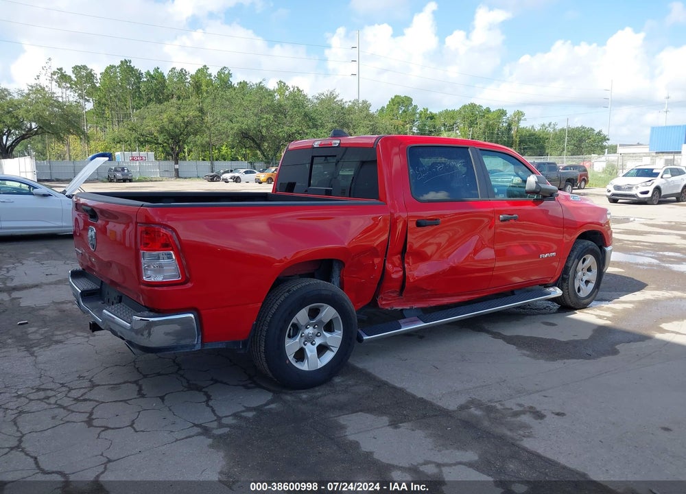 2023 RAM 1500 BIG HORN 4X2 5'7 BOX VIN: 1C6RREFT7PN614429