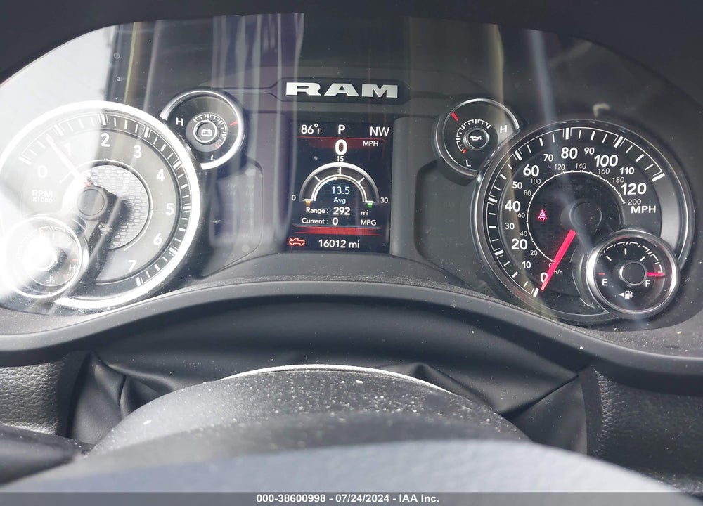 2023 RAM 1500 BIG HORN 4X2 5'7 BOX VIN: 1C6RREFT7PN614429
