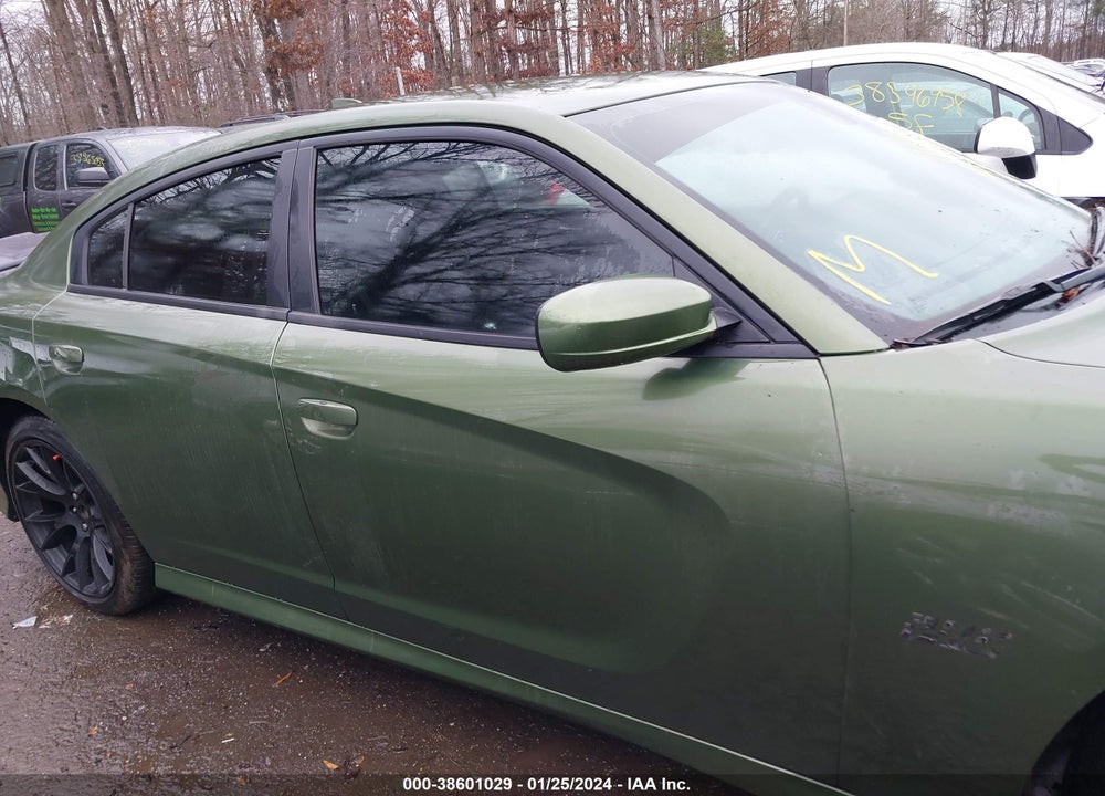 2021 DODGE CHARGER SCAT PACK RWD VIN: 2C3CDXGJ4MH535749