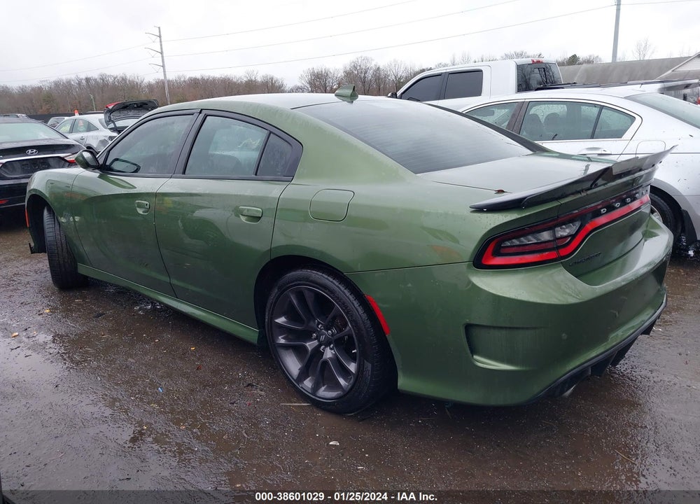2021 DODGE CHARGER SCAT PACK RWD VIN: 2C3CDXGJ4MH535749