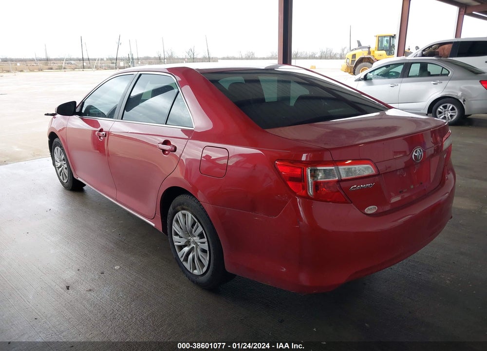 2013 TOYOTA CAMRY L/LE/SE/XLE VIN: 4T4BF1FK0DR292139