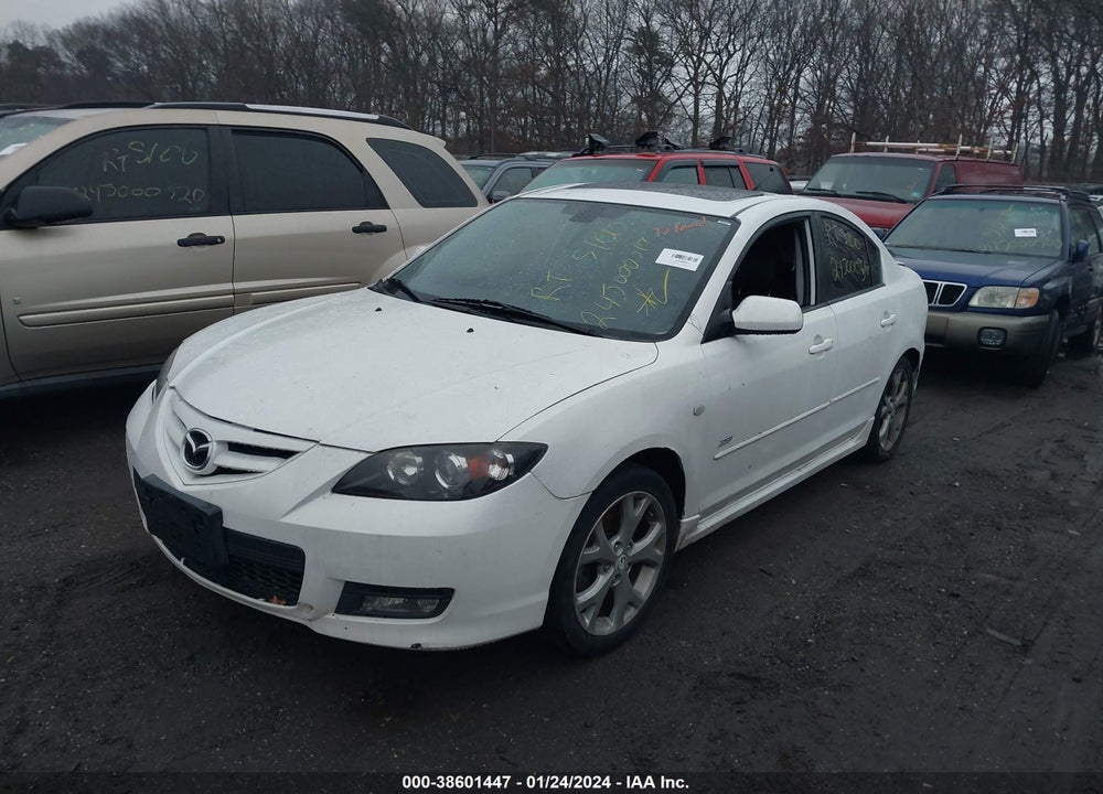 2008 MAZDA 3 S GRAND TOURING VIN: JM1BK324181824311