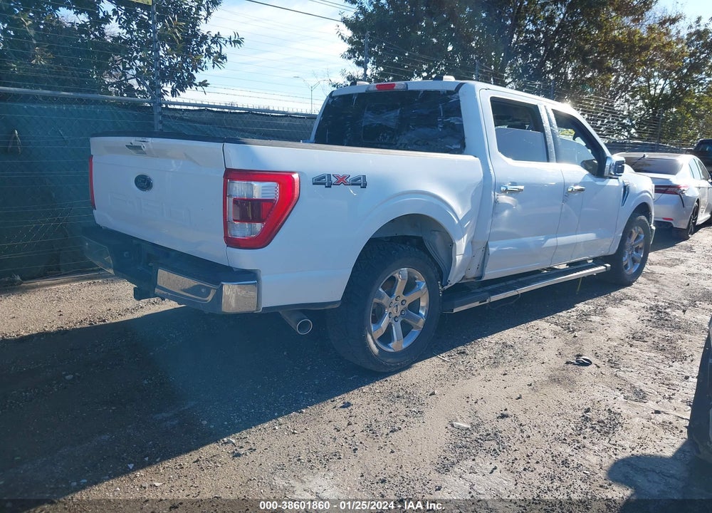2023 FORD F-150 LARIAT VIN: 1FTFW1E51PFB07908