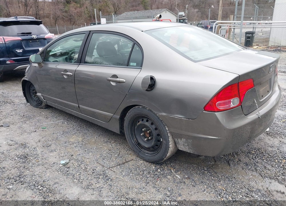 2007 HONDA CIVIC LX VIN: 1HGFA16547L115484