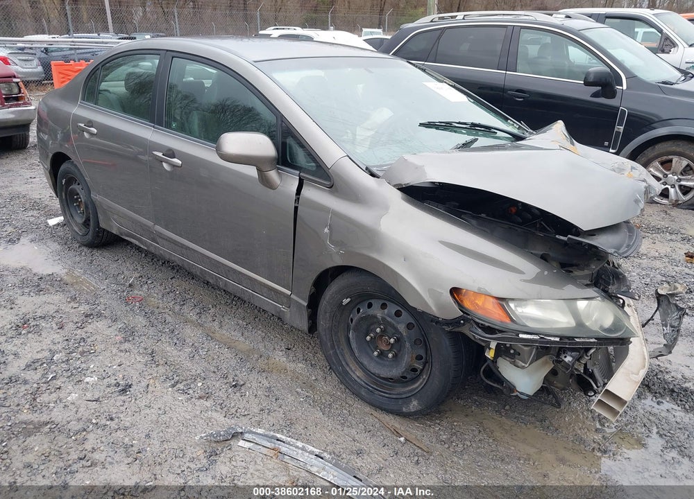 2007 HONDA CIVIC LX VIN: 1HGFA16547L115484