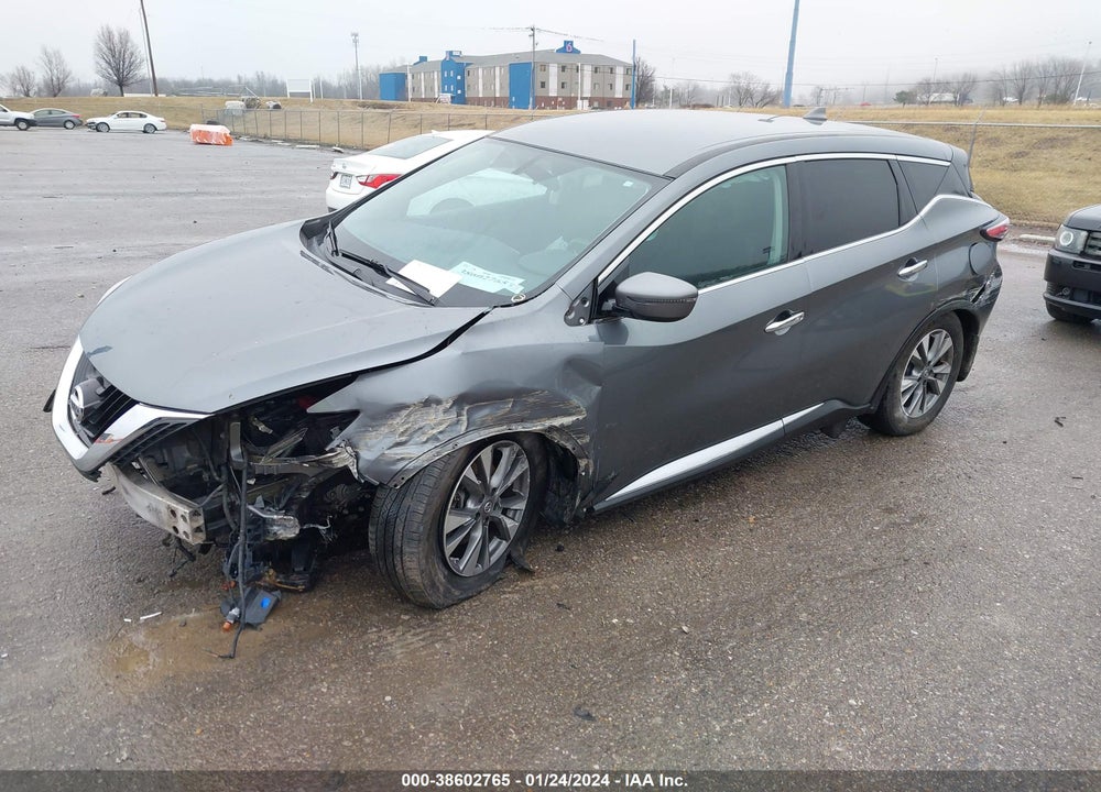 2017 NISSAN MURANO S VIN: 5N1AZ2MH5HN141095