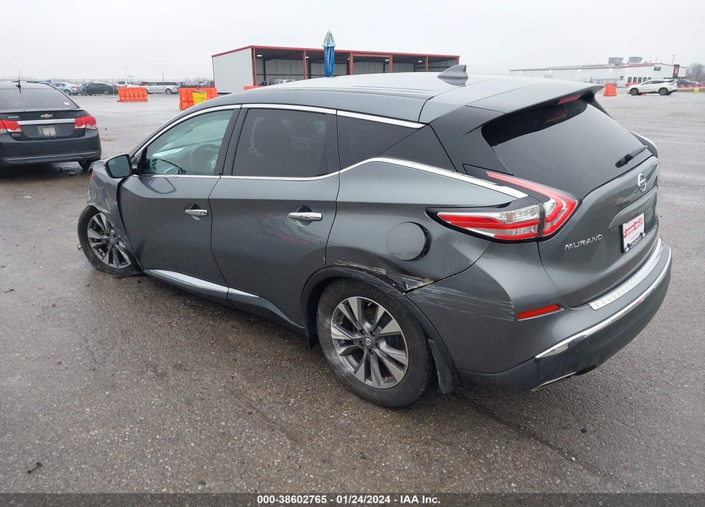 2017 NISSAN MURANO S VIN: 5N1AZ2MH5HN141095