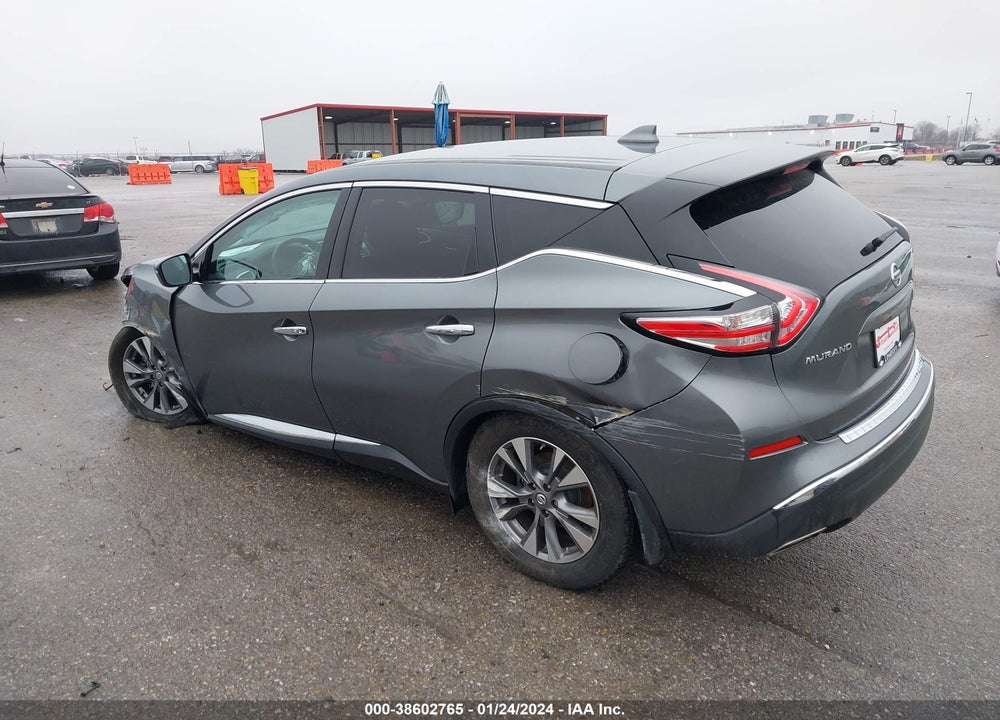 2017 NISSAN MURANO S VIN: 5N1AZ2MH5HN141095