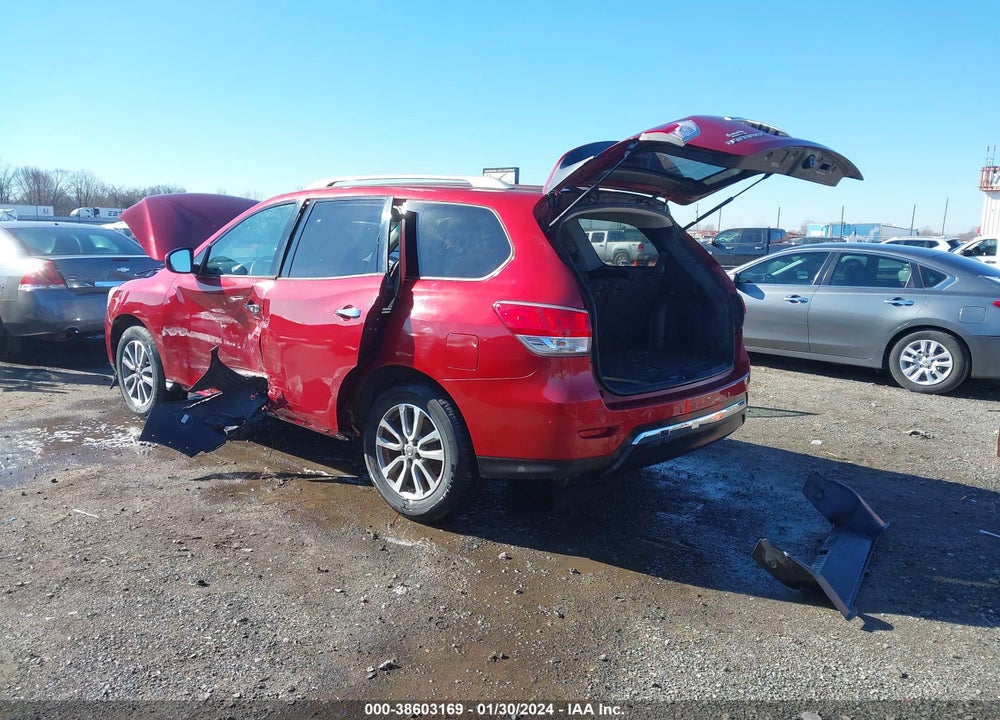 2014 NISSAN PATHFINDER PLATINUM/S/SL/SV VIN: 5N1AR2MN9EC667453