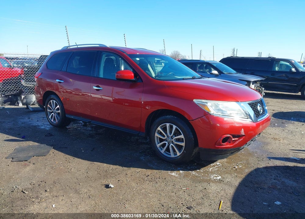 2014 NISSAN PATHFINDER PLATINUM/S/SL/SV VIN: 5N1AR2MN9EC667453