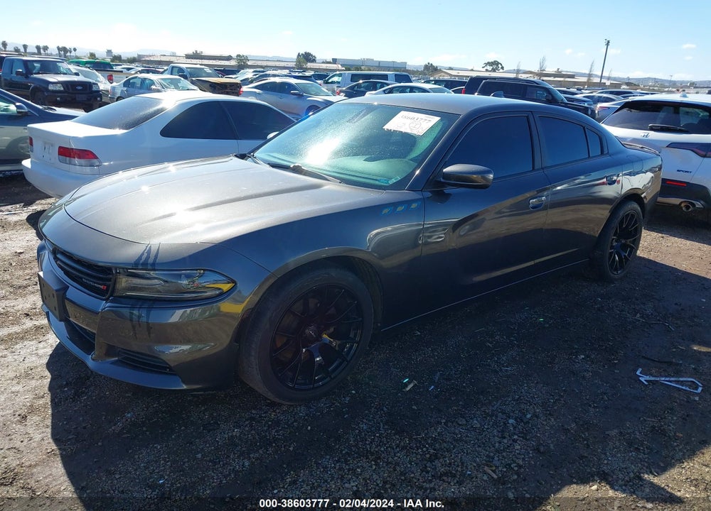 2020 DODGE CHARGER SXT RWD VIN: 2C3CDXBG0LH205276