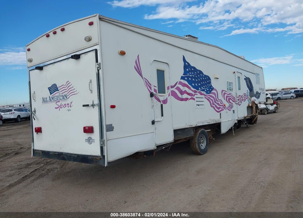 2004 FOREST RIVER ALL AMERICAN VIN: 4X4FASM214A151325