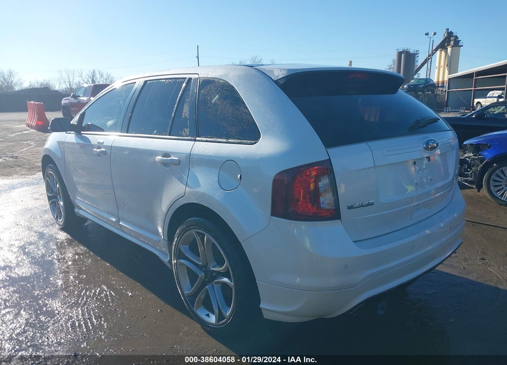 2013 FORD EDGE SPORT VIN: 2FMDK4AK5DBC74524
