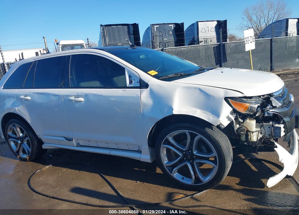 2013 FORD EDGE SPORT VIN: 2FMDK4AK5DBC74524