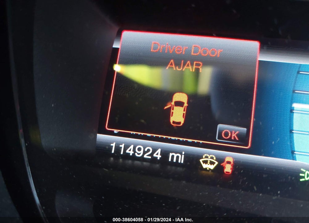 2013 FORD EDGE SPORT VIN: 2FMDK4AK5DBC74524