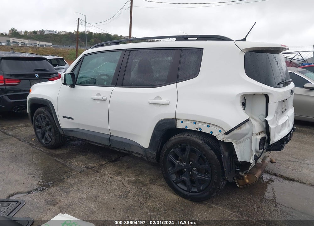 2017 JEEP RENEGADE LATITUDE VIN: ZACCJABB1HPG47690