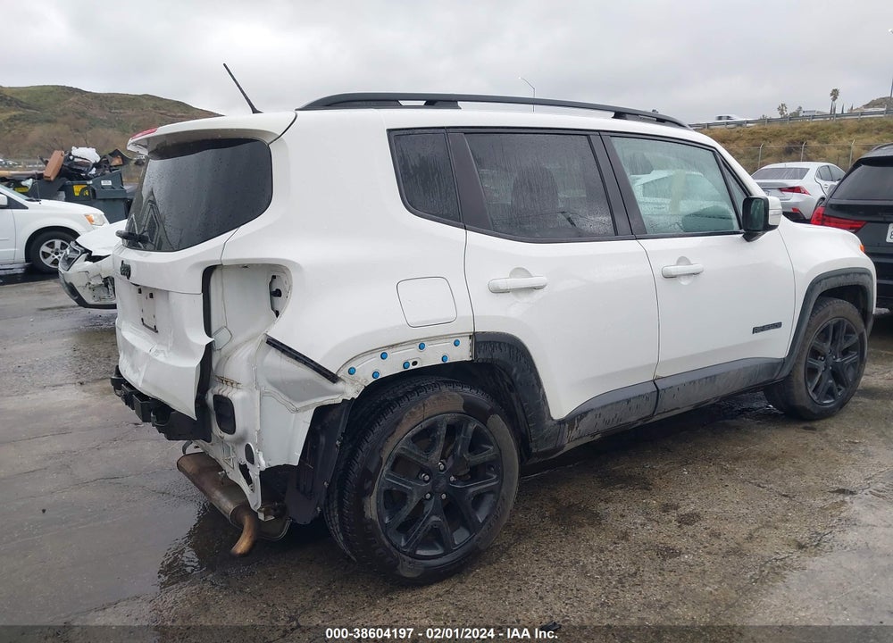 2017 JEEP RENEGADE LATITUDE VIN: ZACCJABB1HPG47690