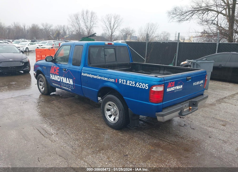 2002 FORD RANGER EDGE PLUS/TREMOR PLUS/XLT APPEARANCE VIN: 1FTYR44U42PA21876