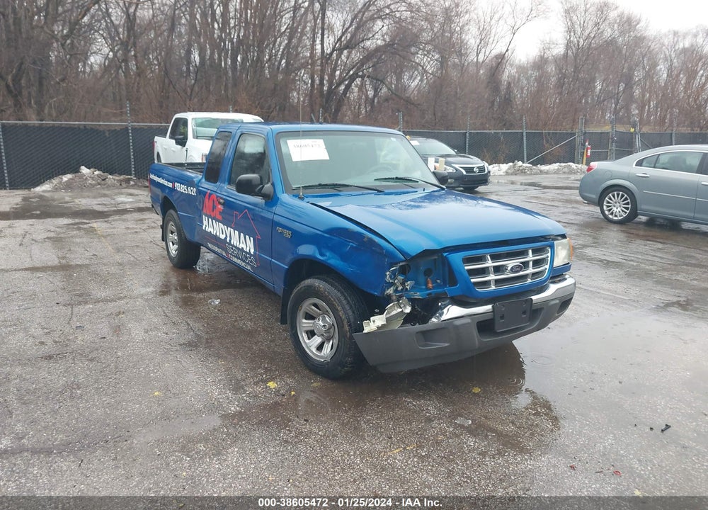 2002 FORD RANGER EDGE PLUS/TREMOR PLUS/XLT APPEARANCE VIN: 1FTYR44U42PA21876