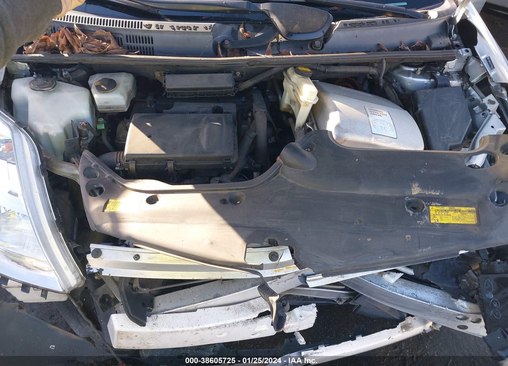 2005 TOYOTA PRIUS VIN: JTDKB20U757040284