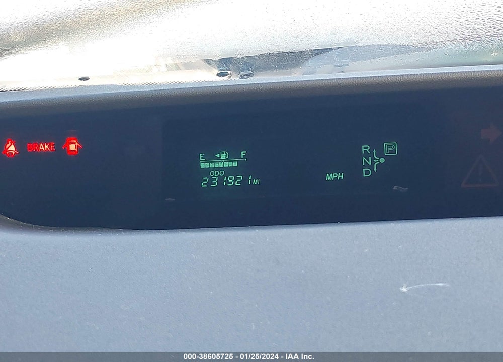 2005 TOYOTA PRIUS VIN: JTDKB20U757040284