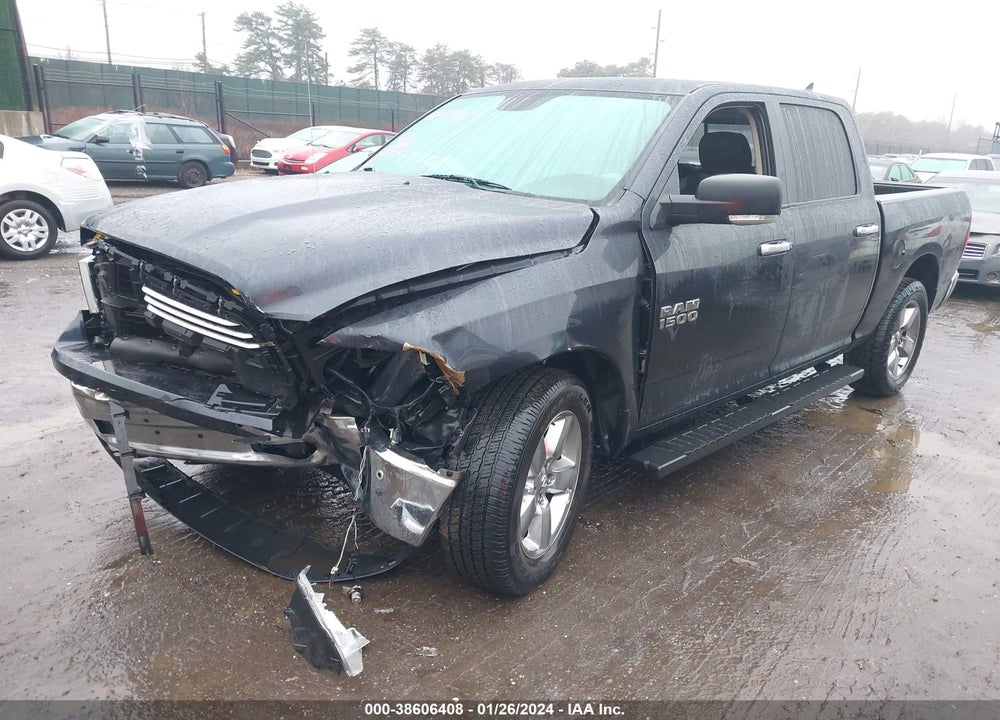 2017 RAM 1500 BIG HORN 4X4 5'7 BOX VIN: 1C6RR7LG2HS829125