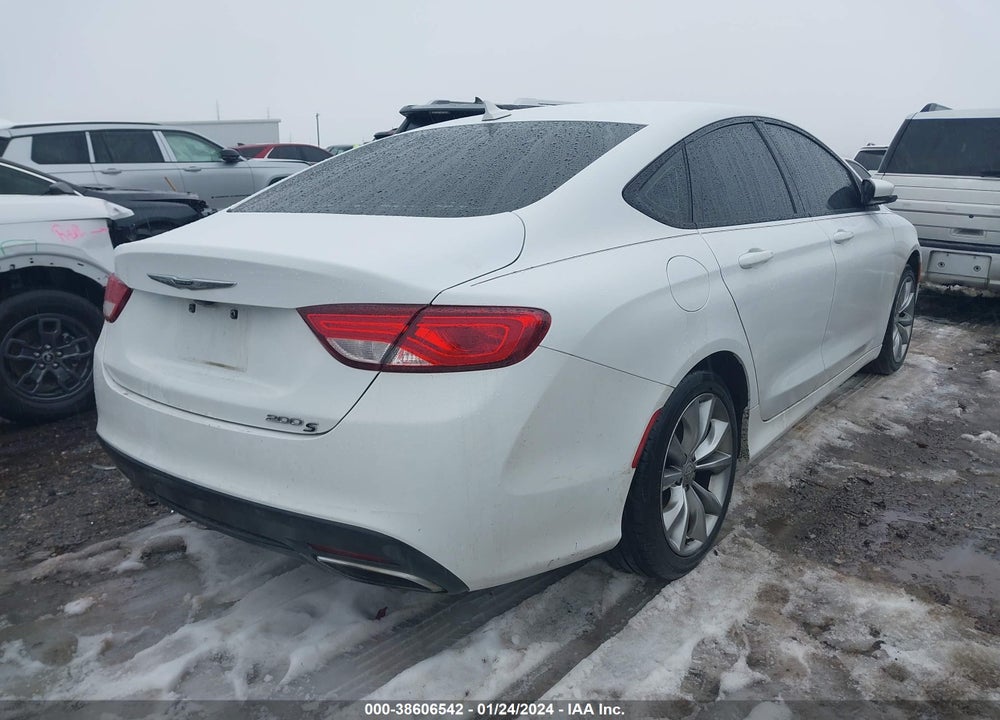 2016 CHRYSLER 200 S VIN: 1C3CCCBB4GN115609