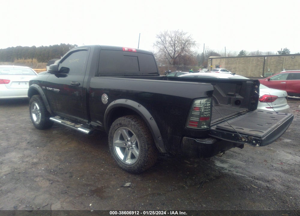 2012 RAM 1500 ST VIN: 3C6JD7AT1CG278522