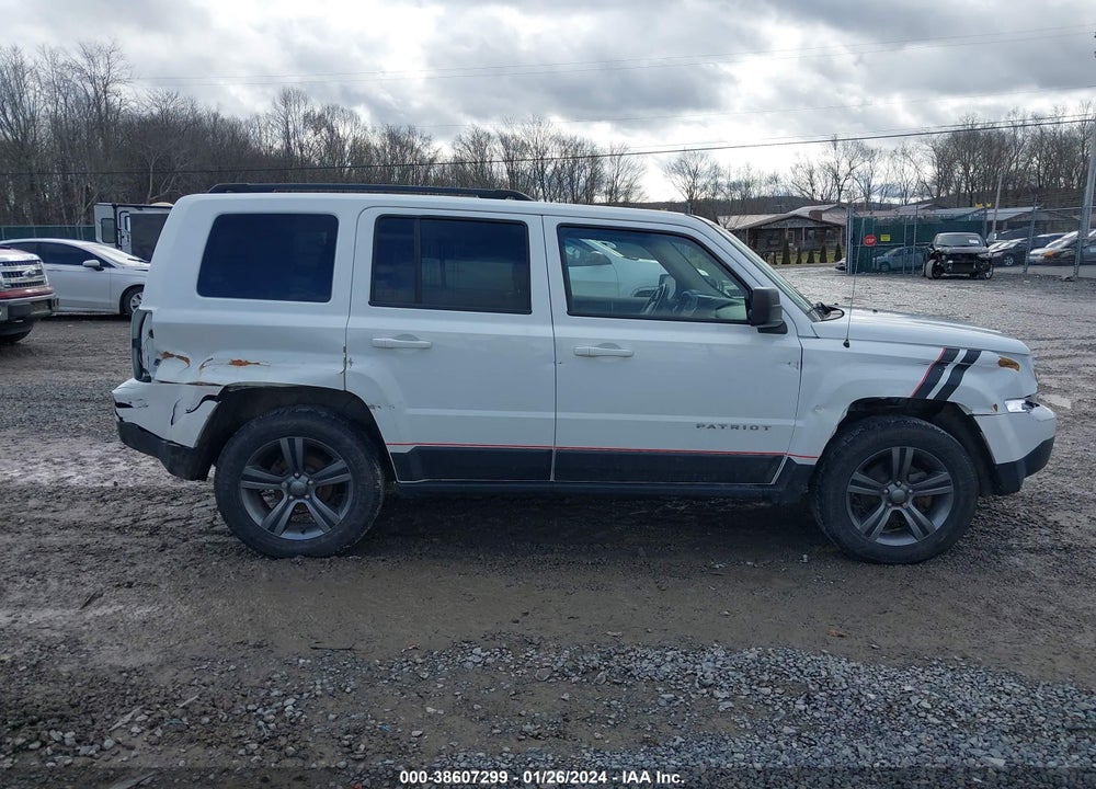 2015 JEEP PATRIOT LATITUDE VIN: 1C4NJRFB9FD271754