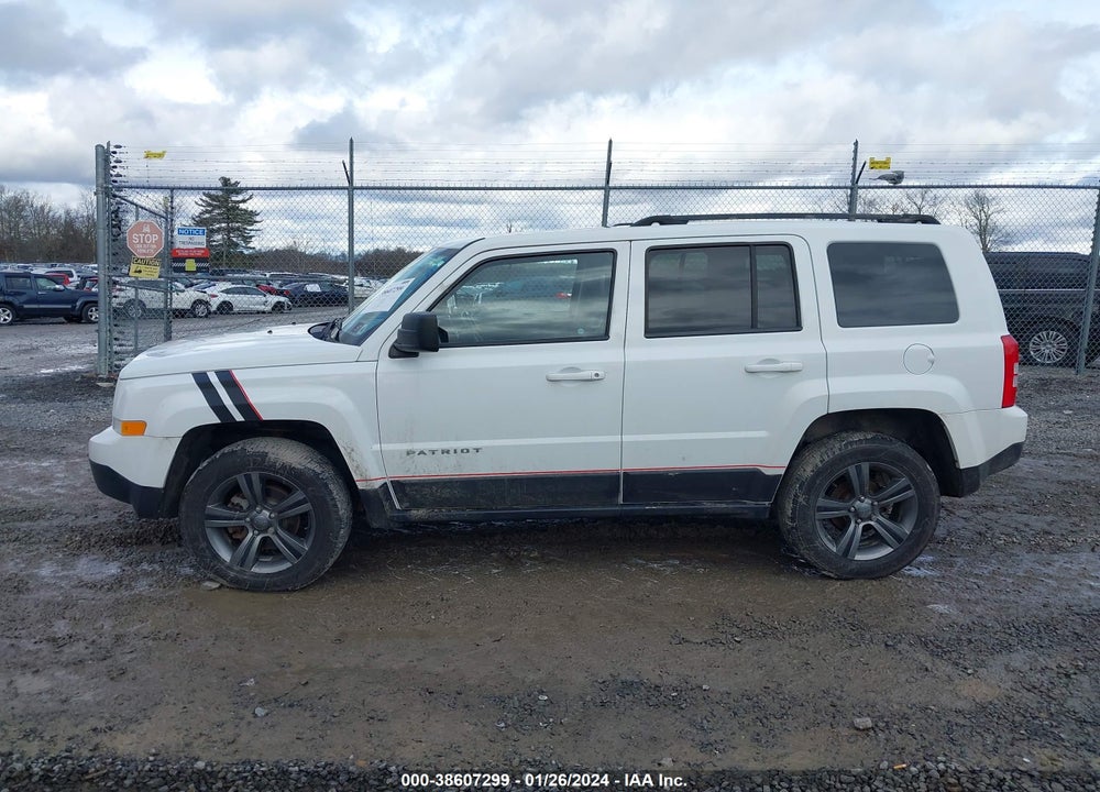 2015 JEEP PATRIOT LATITUDE VIN: 1C4NJRFB9FD271754