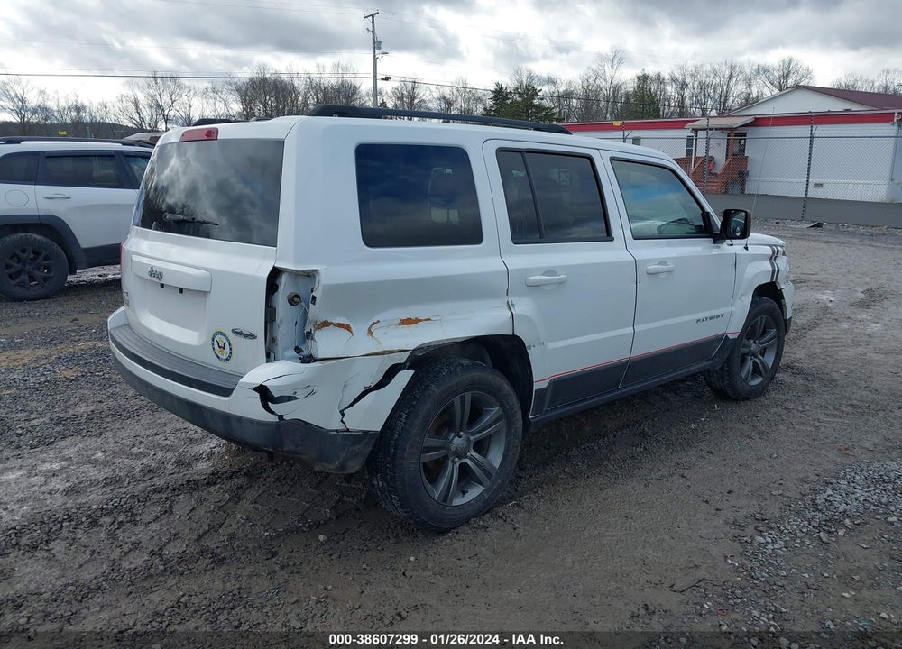 2015 JEEP PATRIOT LATITUDE VIN: 1C4NJRFB9FD271754