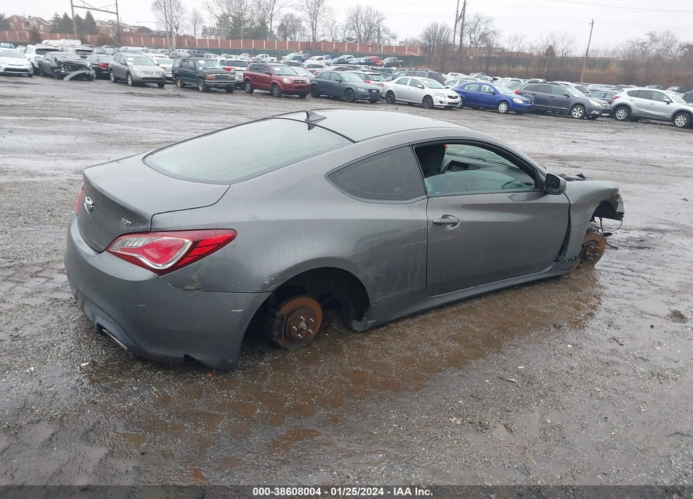 2013 HYUNDAI GENESIS 2.0T VIN: KMHHT6KD8DU086312