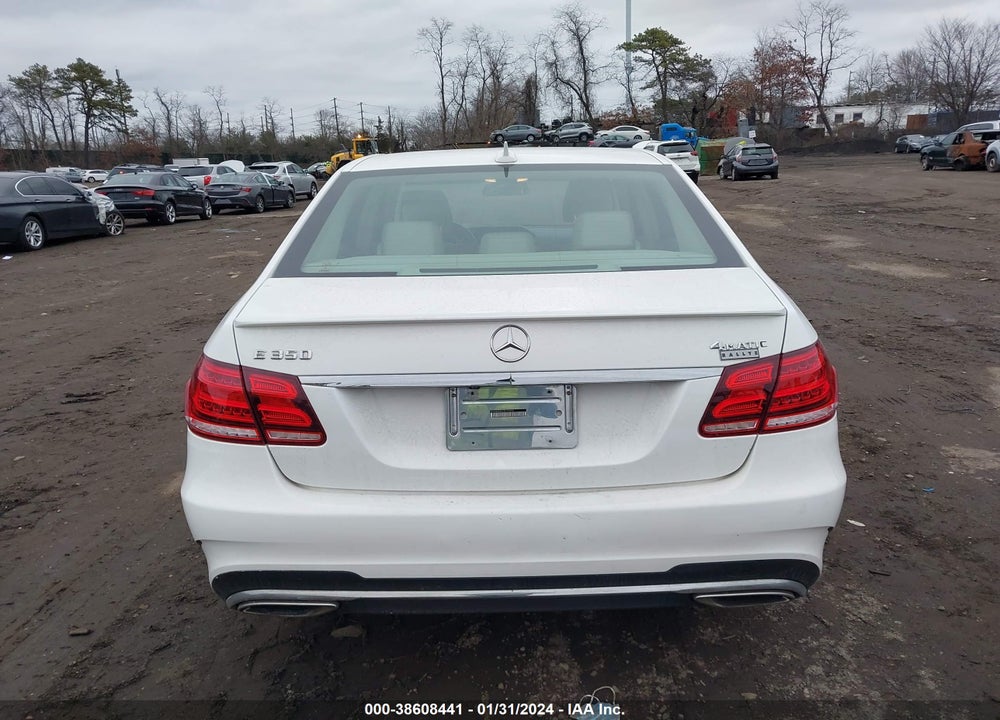 2016 MERCEDES-BENZ E 350 4MATIC VIN: WDDHF8JB6GB193596