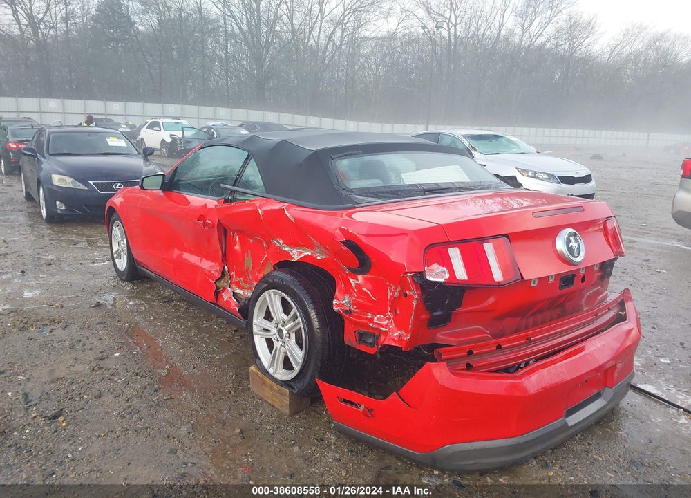 2010 FORD MUSTANG V6/V6 PREMIUM VIN: 1ZVBP8EN1A5177567