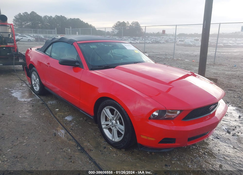 2010 FORD MUSTANG V6/V6 PREMIUM VIN: 1ZVBP8EN1A5177567