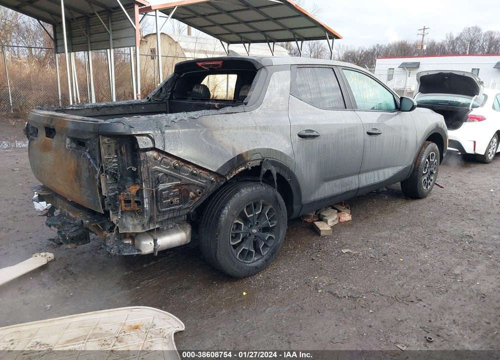 2022 HYUNDAI SANTA CRUZ SEL VIN: 5NTJBDAE2NH021895