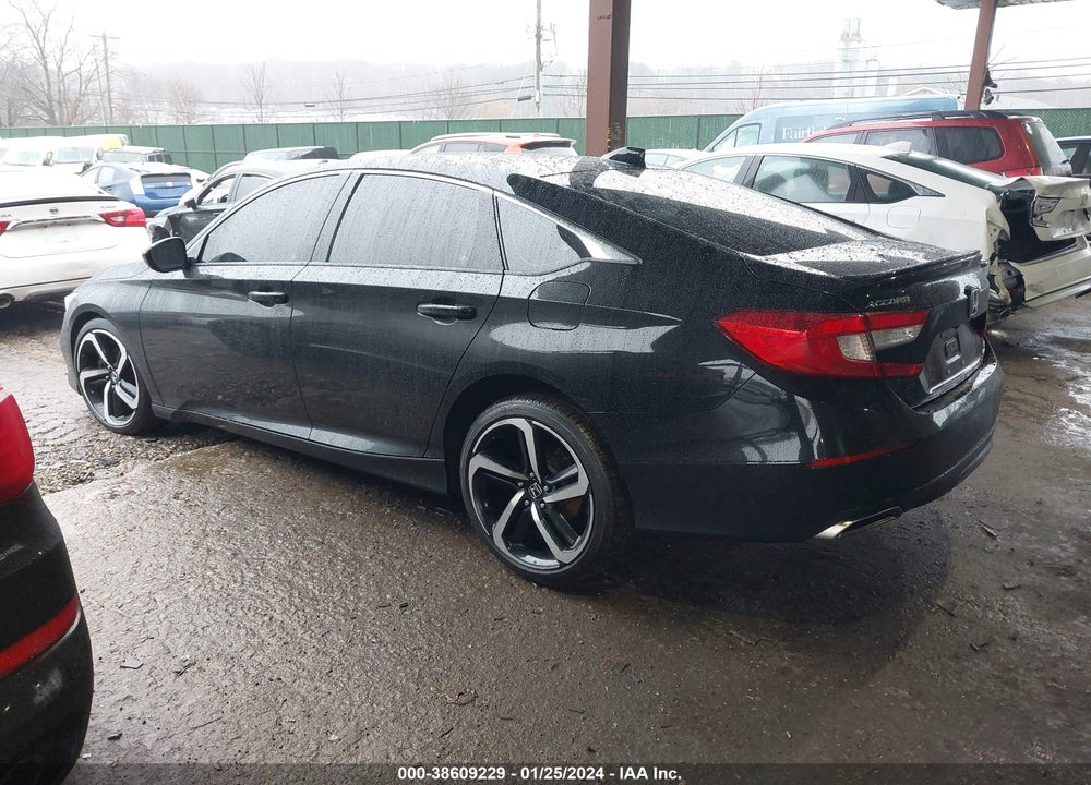 2021 HONDA ACCORD SPORT VIN: 1HGCV2F38MA023412