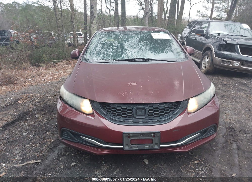 2013 HONDA CIVIC LX VIN: 19XFB2F53DE274194